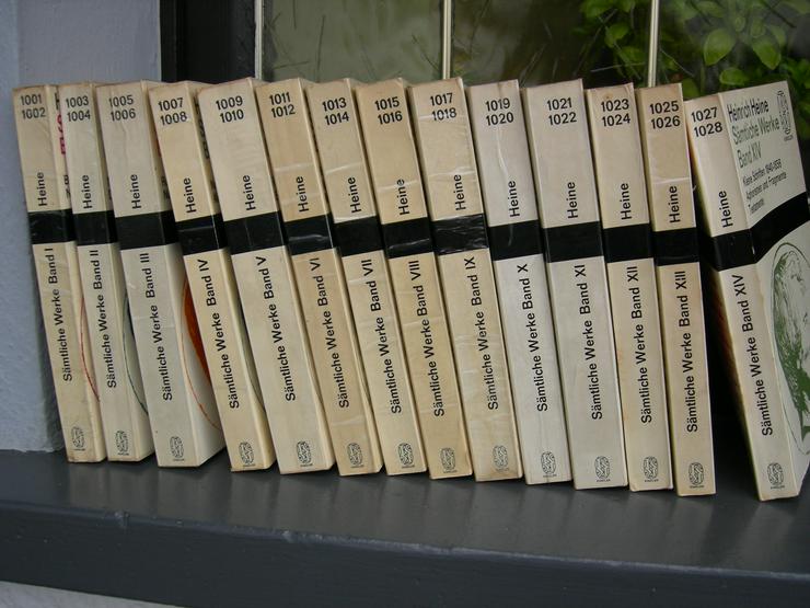 Bild 2: Heinrich Heine: Sämtliche Werke. Komplett in 14 Bänden