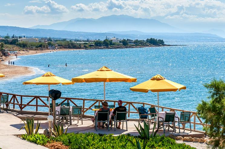 Kreta am Strand von Chrisi Amo 12 km östlich von Rethymnon - Ferienwohnung Griechenland - Bild 6