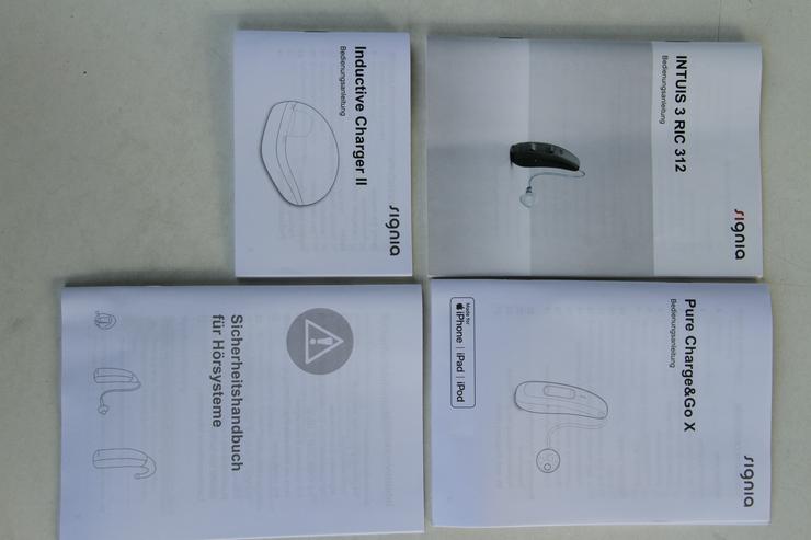 Hochwertiges Hörgerät, Signia Pure Charge&Go 2X M; Links - Weitere - Bild 6
