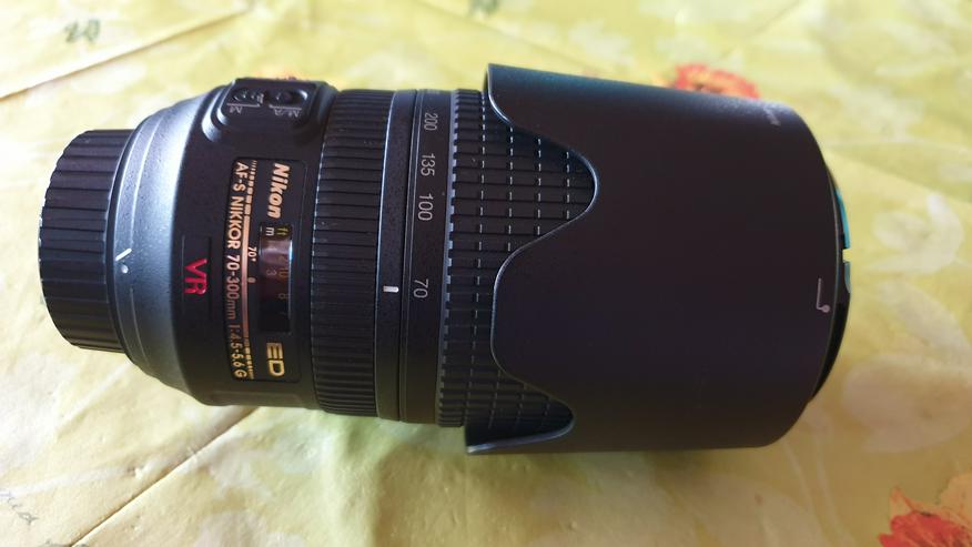 Nikon AF-S VR Zoom Nikkor 70-300 mm 1:4,5-5,6G IF-ED - Objektive, Filter & Zubehör - Bild 2