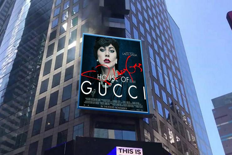Bild 2: LADY GAGA. signiertes Gucci-Souvenir aus New York. Coole Wanddekoration für Ihr Zuhause! Ein Blickfang in jedem Zimmer! Geschenkidee.       