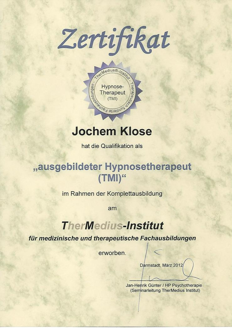 Hypnose in Wuppertal  -  Die Kraft der Suggestion - Lebenshilfe - Bild 2