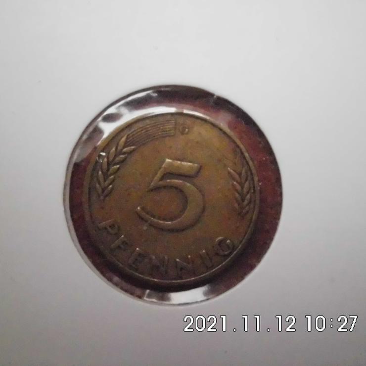 Fehlprägung 5 Pfennig 1949 G