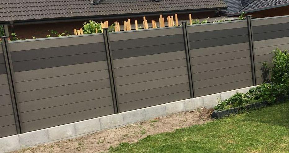 Gartenzaun aus WPC mit Aluminium - oder WPC Pfosten - Zäune & Tore - Bild 7
