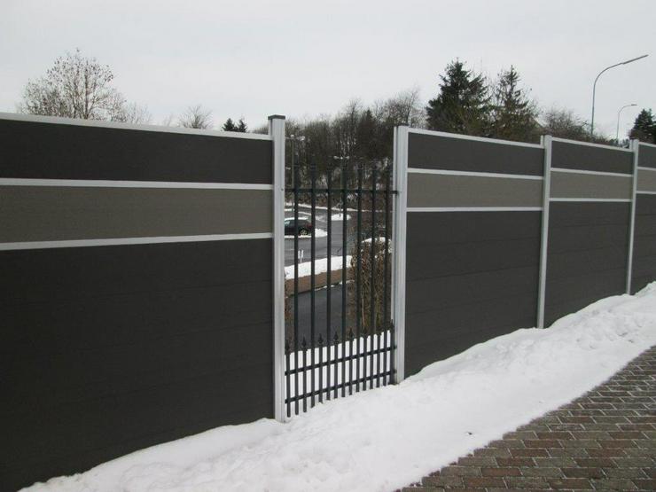 Gartenzaun aus WPC mit Aluminium - oder WPC Pfosten - Zäune & Tore - Bild 14