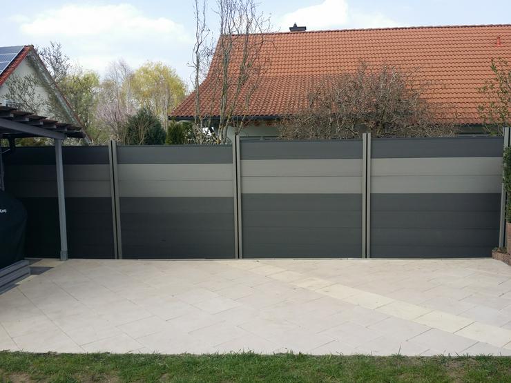 Gartenzaun aus WPC mit Aluminium - oder WPC Pfosten - Zäune & Tore - Bild 11