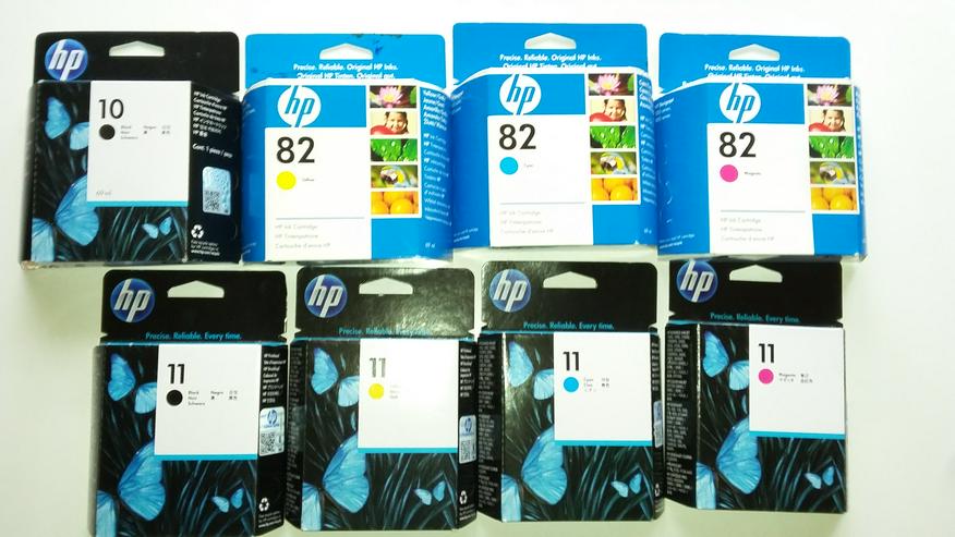 HP-Tintenpatronen und Druckköpfe