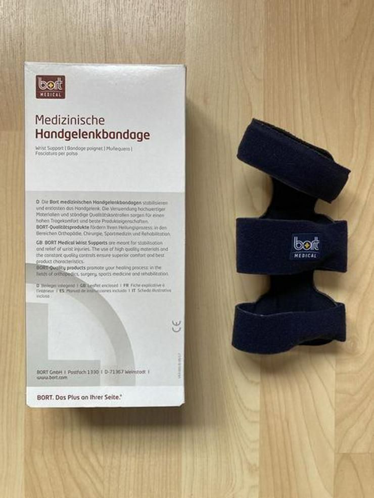Bort Medical med. Handgelenkbandage RECHTS / SMALL – NEUWERTIG - - Bandagen & Orthesen - Bild 2