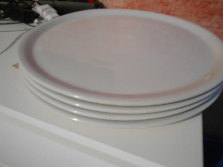 Bild 1: 5 Pizza Teller  Größe 32 cm  Cream Weiß Gebraucht  zusammen 5 EURO