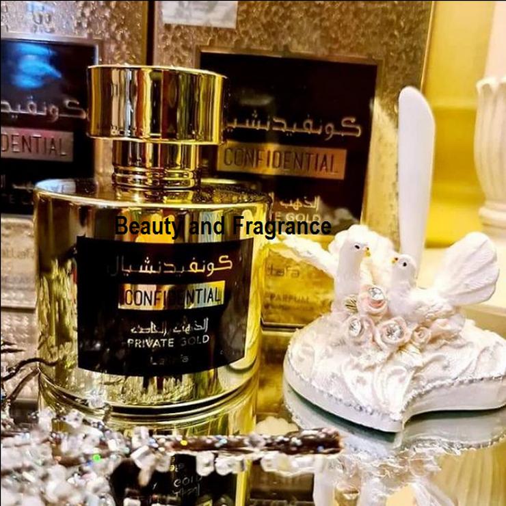 Lattafa Confidential Private Gold Original Neu Perfekt als Geschenk für Sie & Ihn - Parfums - Bild 1