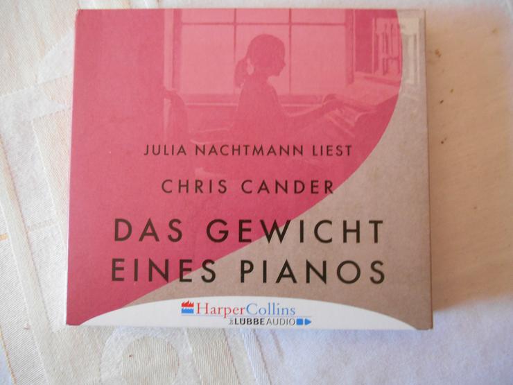 Hörbuch: Das Gewicht eines Pianos, von Chris Cander - Hörbücher - Bild 1