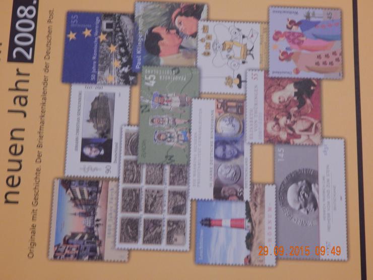 Bild 2: 10 Post-Kalender Jahr 1994, 1995, 1996, 1998, 1999, 2001, 2004, 200