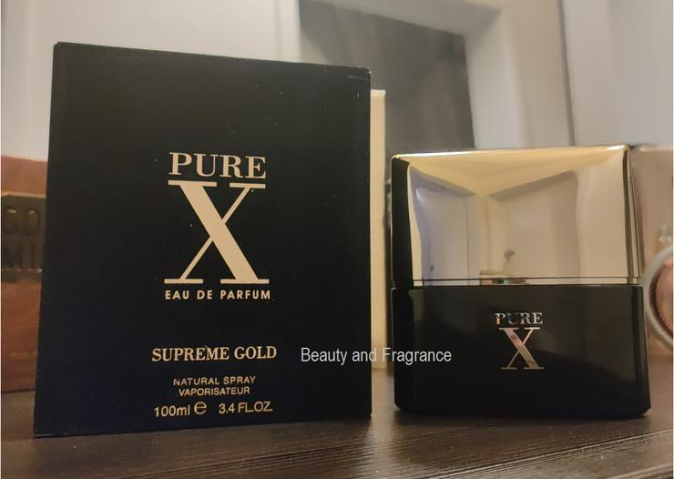 Fragrance World Pure X Supreme Gold Orientalisch eleganter Herrenduft - Parfums - Bild 1