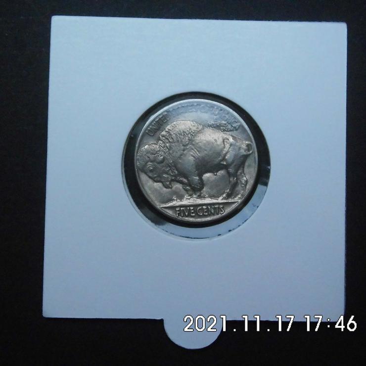Bild 2: USA Five Cents 1937+ 1 Dime 1926 Silber