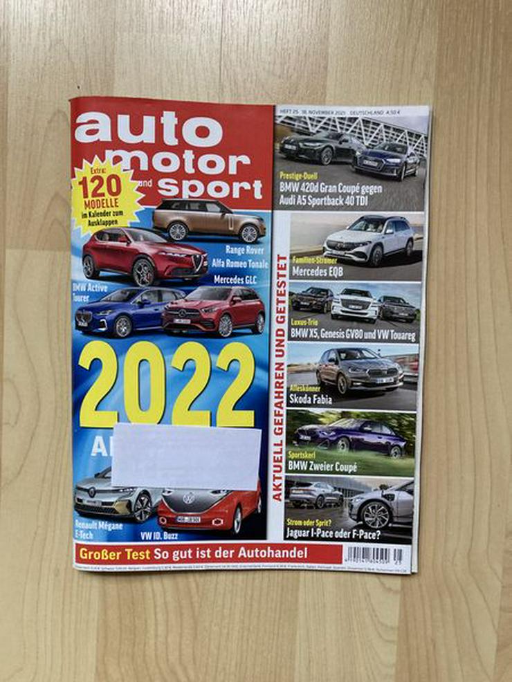 UNGELESEN Auto Motor Sport Heft 25 v. 18.11.2021