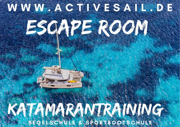 Segelurlaub - Katamarantraining kompl. Yacht mit Segelausbilder - 1 Woche - ab € 5.500 - in Kroatien oder Teneriffa