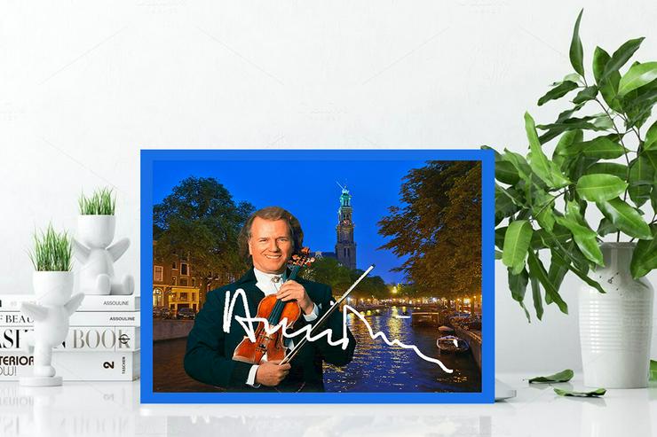 Bild 5: André Rieu Romanze in Holland. Blickfang! 60x45 cm. Starsouvenir. Geschenkidee. Wandbild. Deko. Unikat!    