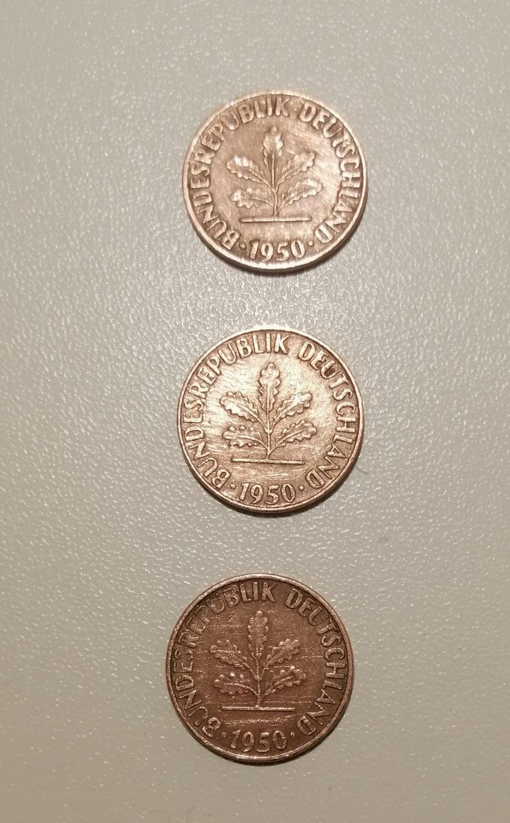Bild 2: 1 Pfennig Münzen