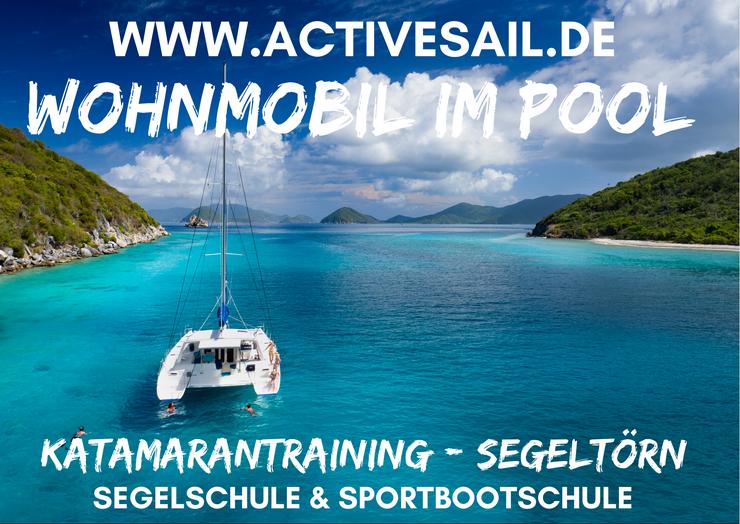 Katamarantraining - Segeltörn - Segelurlaub - 1 Woche - kompl. Yacht mit Segelausbilder - ab 5.500 € - in Kroatien / Teneriffa