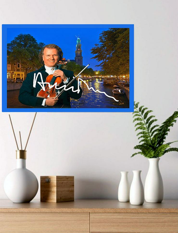 André Rieu Romanze in Holland. Blickfang! 60x45 cm. Starsouvenir. Geschenkidee. Wandbild. Deko. Unikat!  - Poster, Drucke & Fotos - Bild 6