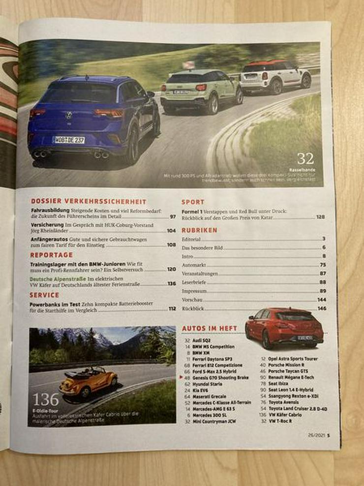 Bild 3: UNGELESEN Auto Motor und Sport Heft 26 v. 02.12.2021