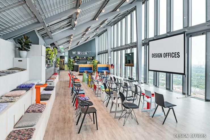 Design Offices München Highlight Towers - Fix Desk - Büro & Gewerbeflächen mieten - Bild 1