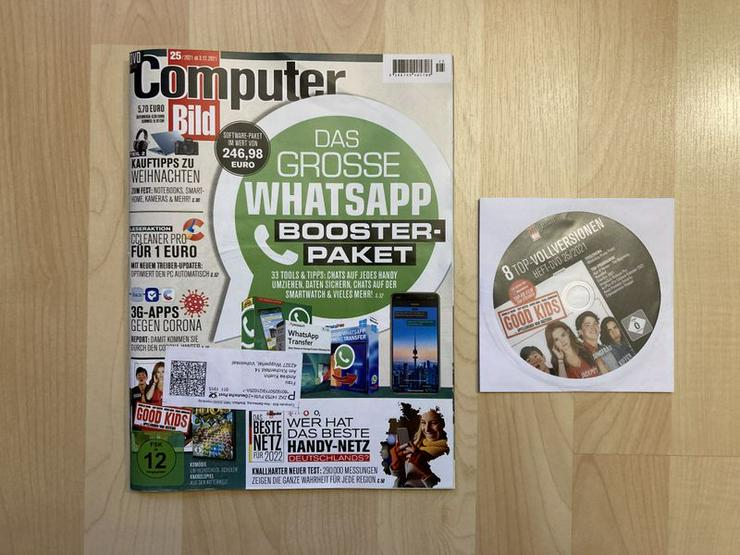 UNGELESEN Computer Bild Nr. 25/2021 incl. DVD (unbespielt) - Zeitschriften & Zeitungen - Bild 1