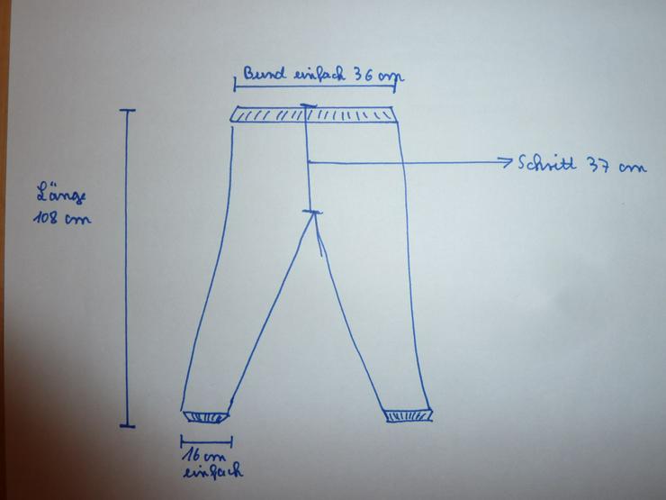 Bild 4: NEUWERTIG Damen Skihose, Gr. 42, wattiert