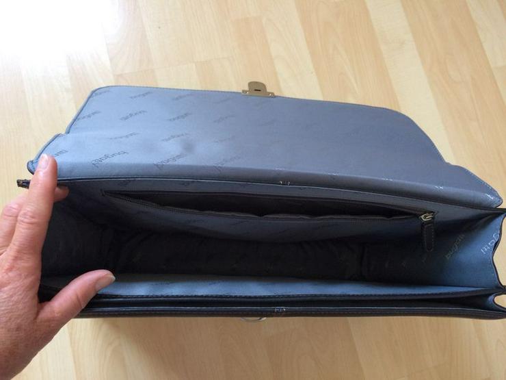 Bild 8: NEU BUGATTI Aktentasche m. herausnehmb. Laptoptasche / Rindsleder