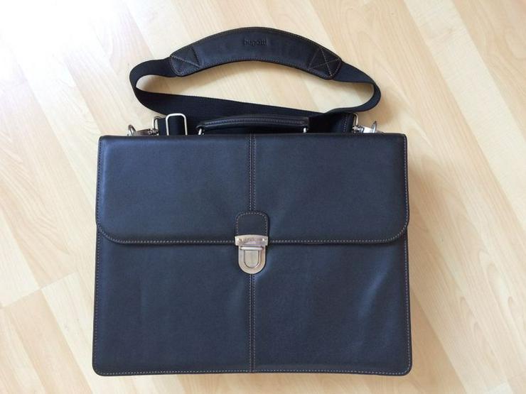 Bild 2: NEU BUGATTI Aktentasche m. herausnehmb. Laptoptasche / Rindsleder