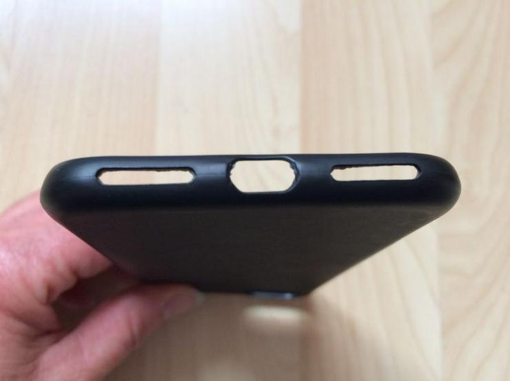 Bild 5: iPhone 7/8 Silikon Hülle, matt schwarz, neuwertig