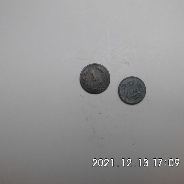 Niederlande 1 Cent 1878+1941