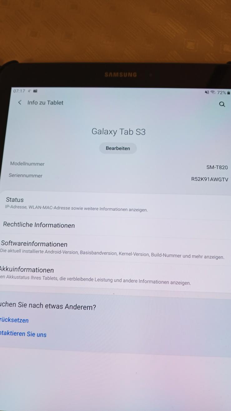 Bild 3: Samsung Galaxy Tab S 3, SM T 820, WiFi, Schwarz