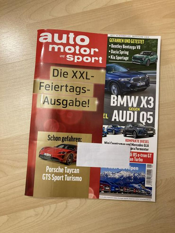 UNGELESEN Auto Motor und Sport Heft 1 v. 16.12.2021
