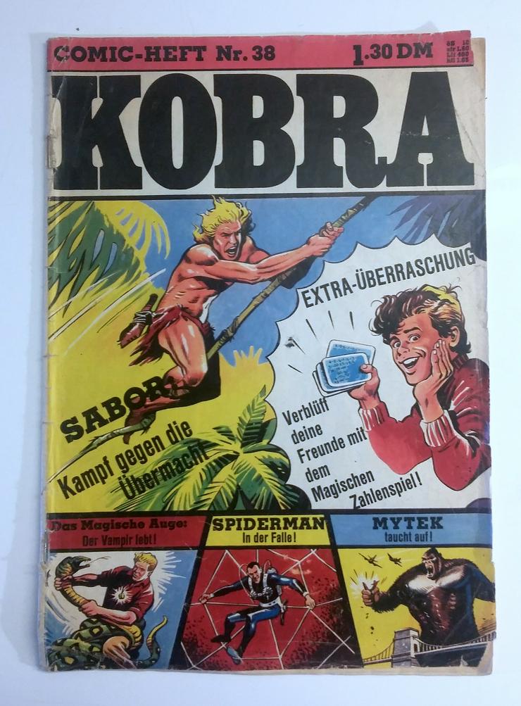 KOBRA Comic-Heft Nr. 38 (1975) - Gevacur Verlag
