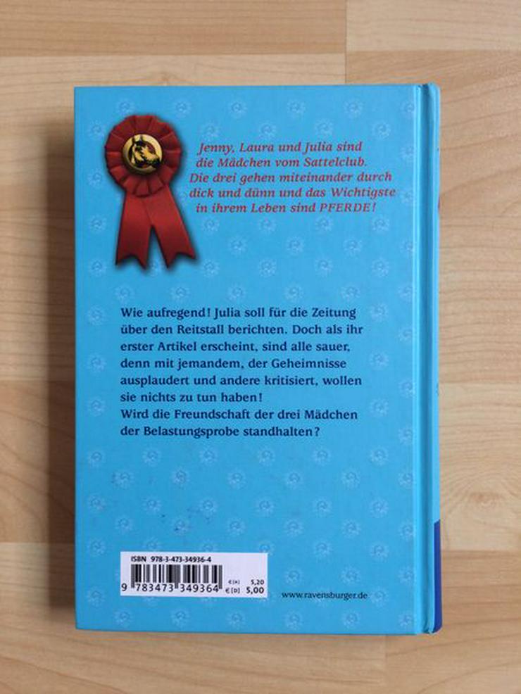 Pferde Buch Sattelclub (9): Ärger mit Julia - UNGELESEN - Kinder& Jugend - Bild 3