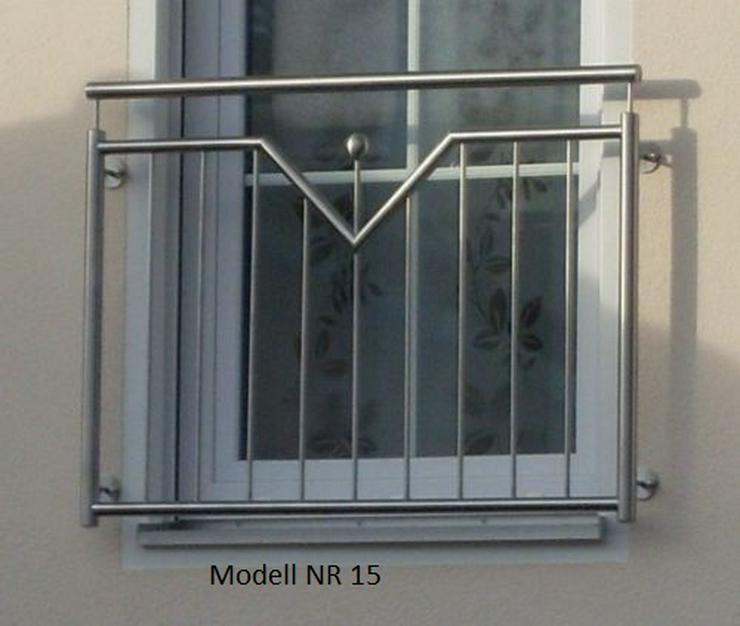 Bild 14: Französische Balkone aus Edelstahl direkt vom Hersteller