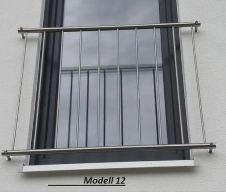 Bild 12: Französische Balkone aus Edelstahl direkt vom Hersteller