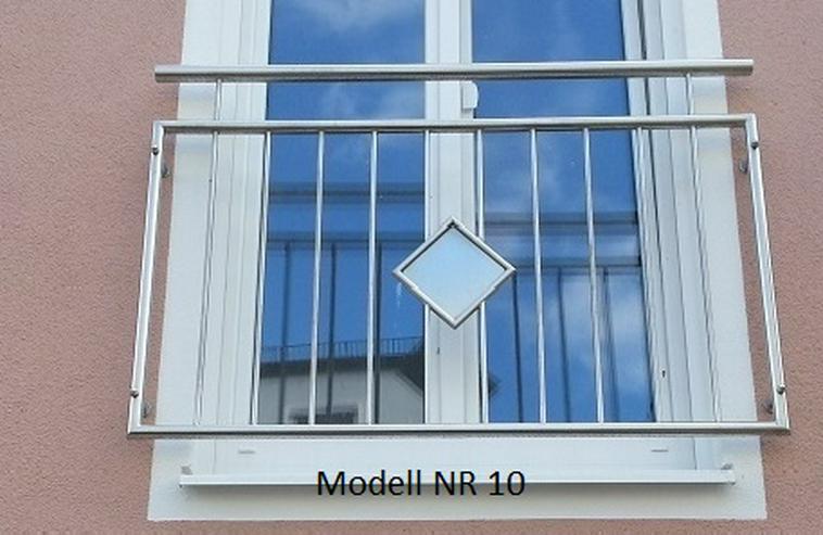 Bild 11: Französische Balkone aus Edelstahl direkt vom Hersteller