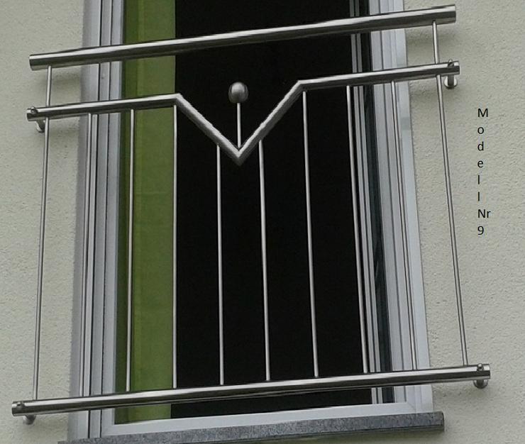 Bild 6: Französische Balkone aus Edelstahl direkt vom Hersteller