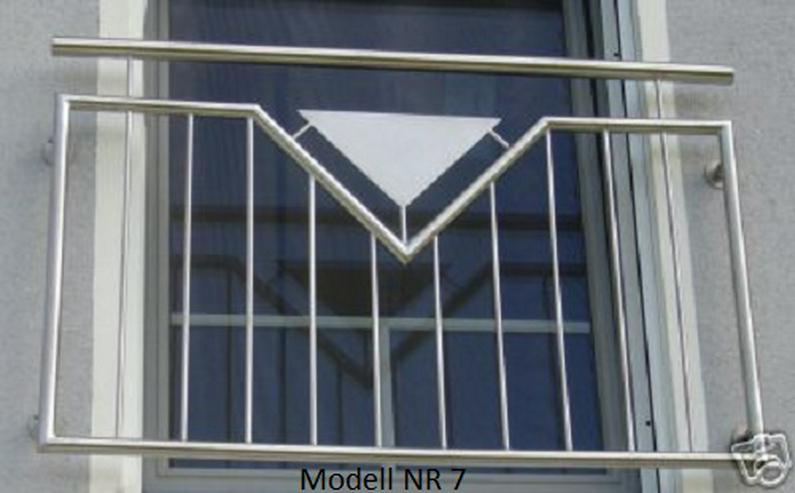 Bild 4: Französische Balkone aus Edelstahl direkt vom Hersteller