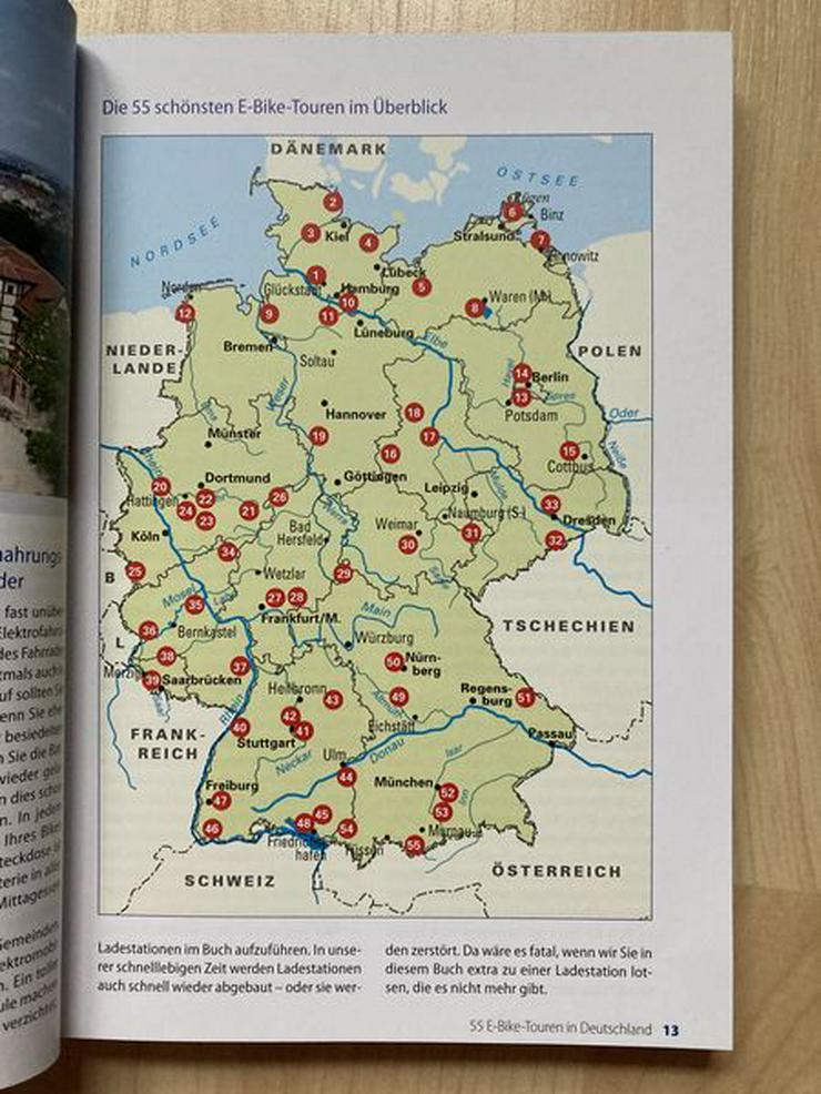 Bild 6: NEU UNBENUTZT Buch Die 55 schönsten E-Bike-Touren in Deutschland