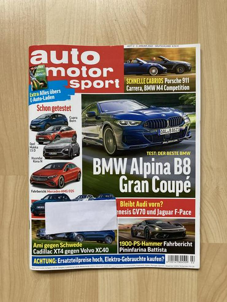 NEU UNGELESEN Auto Motor Sport Heft 2 v. 03.01.2022 - Zeitschriften & Zeitungen - Bild 1