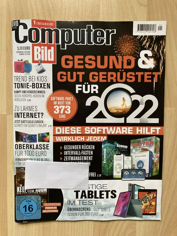 UNGELESEN Computer Bild Nr. 1/2022 incl. DVD (unbenutzt) - Zeitschriften & Zeitungen - Bild 1