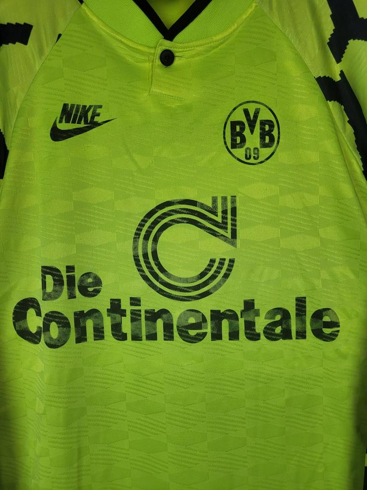 Bild 3: Dortmund Trikot 91-92 L Nike €65