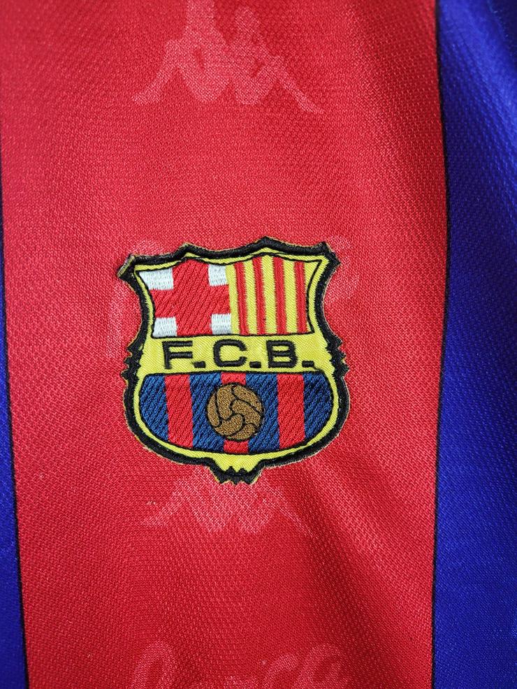 Barcelona Trikot XL 95-97  €80 - Fußball - Bild 5