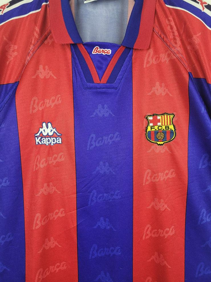 Barcelona Trikot XL 95-97  €80 - Fußball - Bild 6