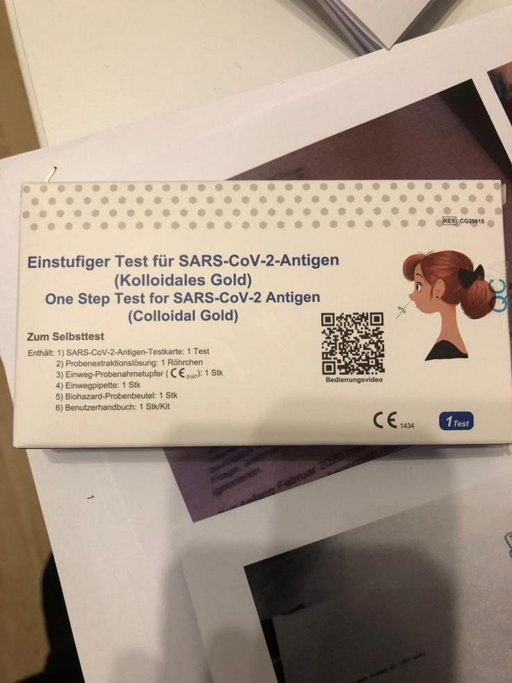 Test für SARS-CoV-2-Antigen 1,75 €/Test