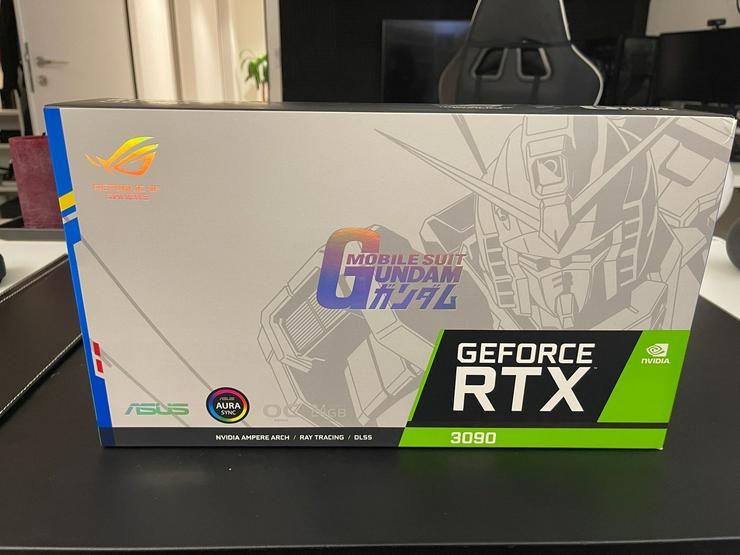 Nvidia RTX 3090 ROG Strix Gundam Edition - Grafikkarten, TV-Schnittkarten & Zubehör - Bild 3