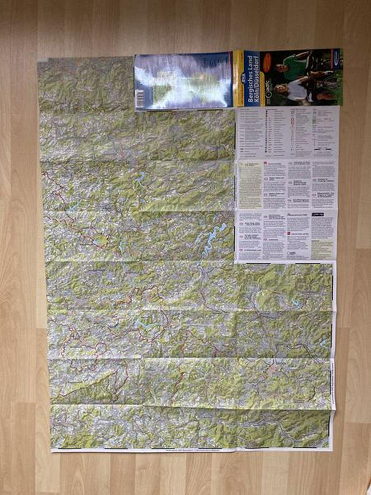 Bild 2: UNBENUTZT ADFC-Regionalkarte Berg. Land/Köln/Düsseldorf